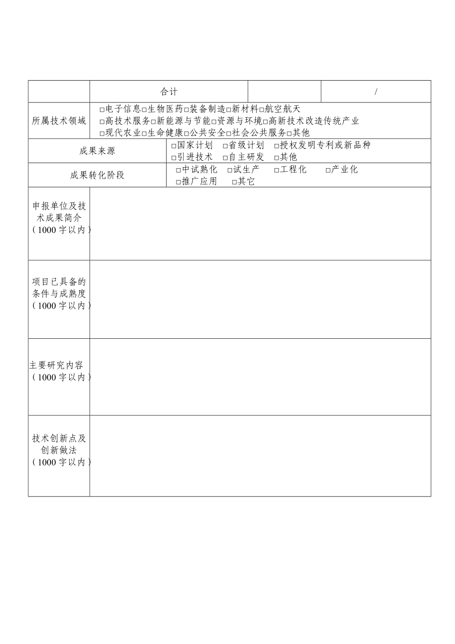 河南省中央引导地方科技发展专项科技成果转移转化项目申请书——节能技术推广服务